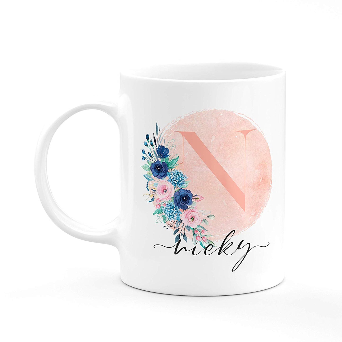 Initial Coffee Mug Design 1 Single