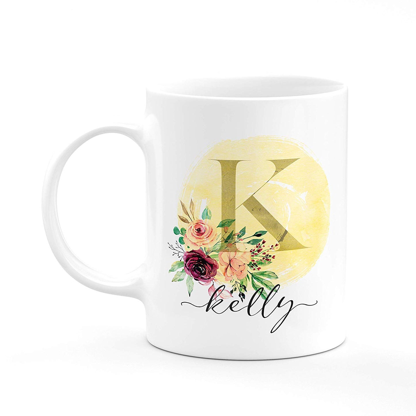 Initial Coffee Mug Design 1 Single