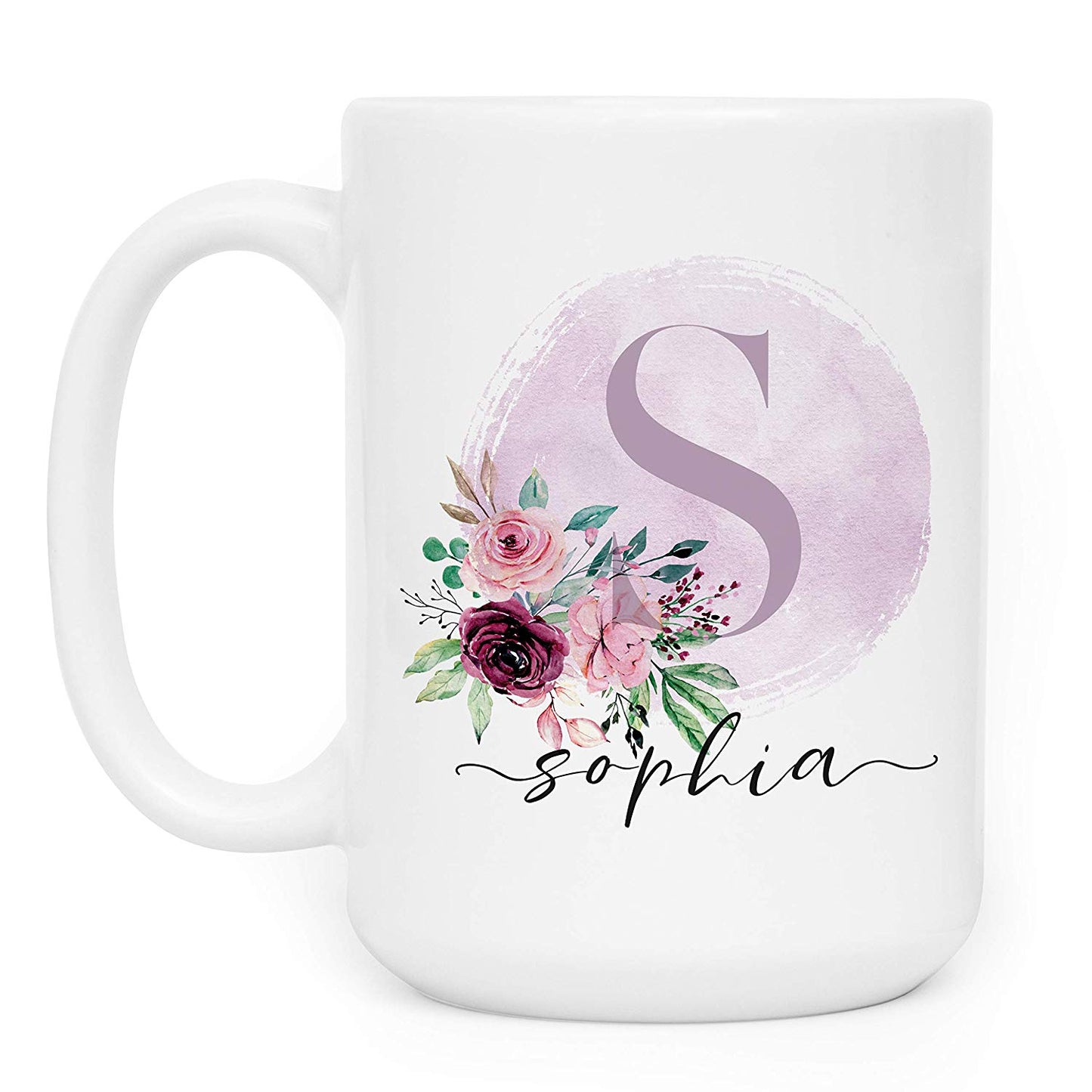 Initial Coffee Mug Design 1 Single