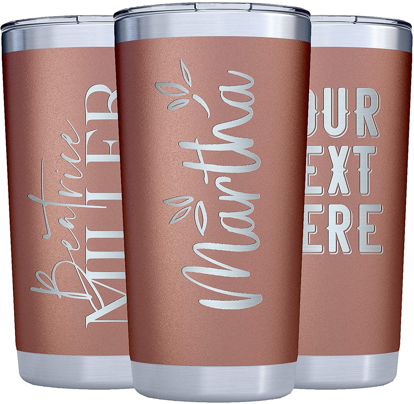 Tumbler 20 oz Rose Gold