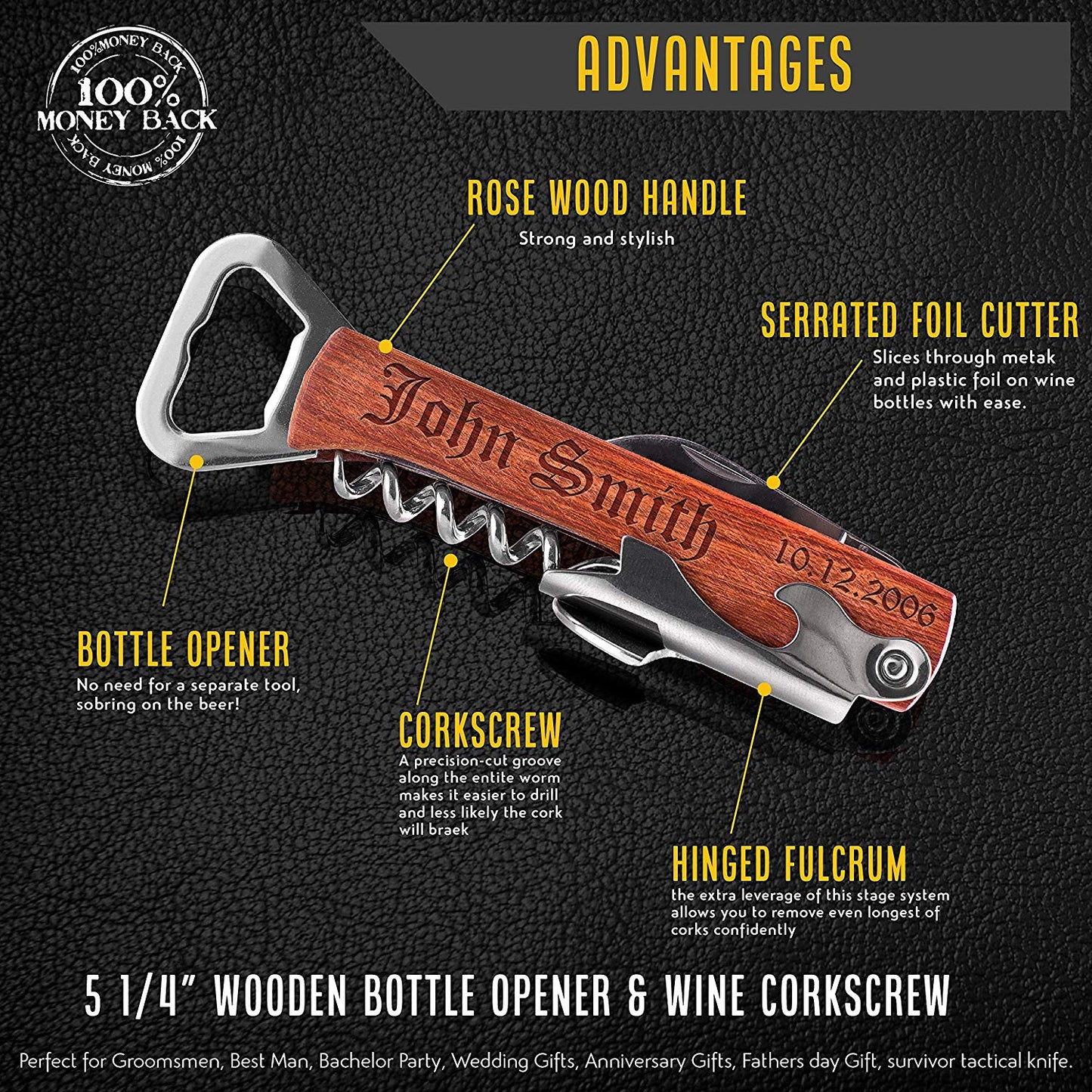Corkscrew and Multi-Tool (Set of 3)