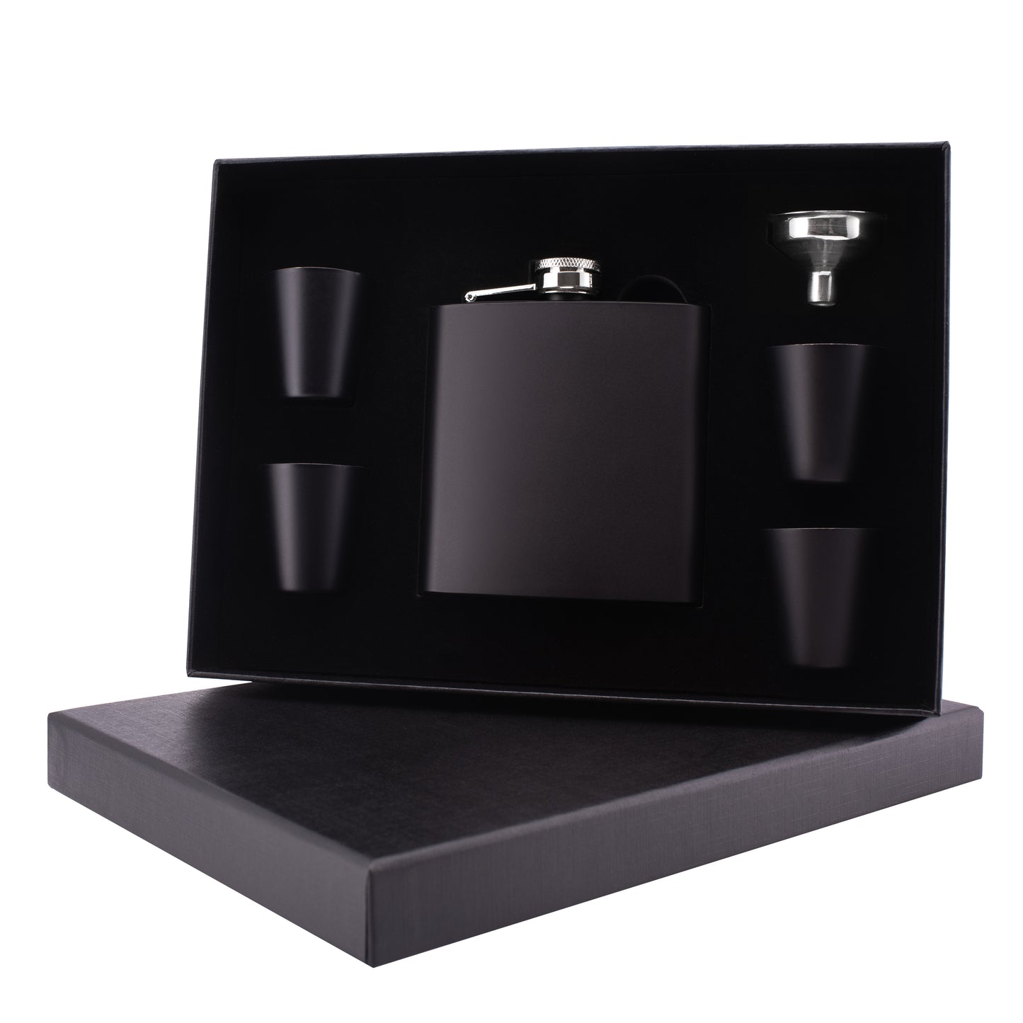 Personalized Black Flask - Design 1