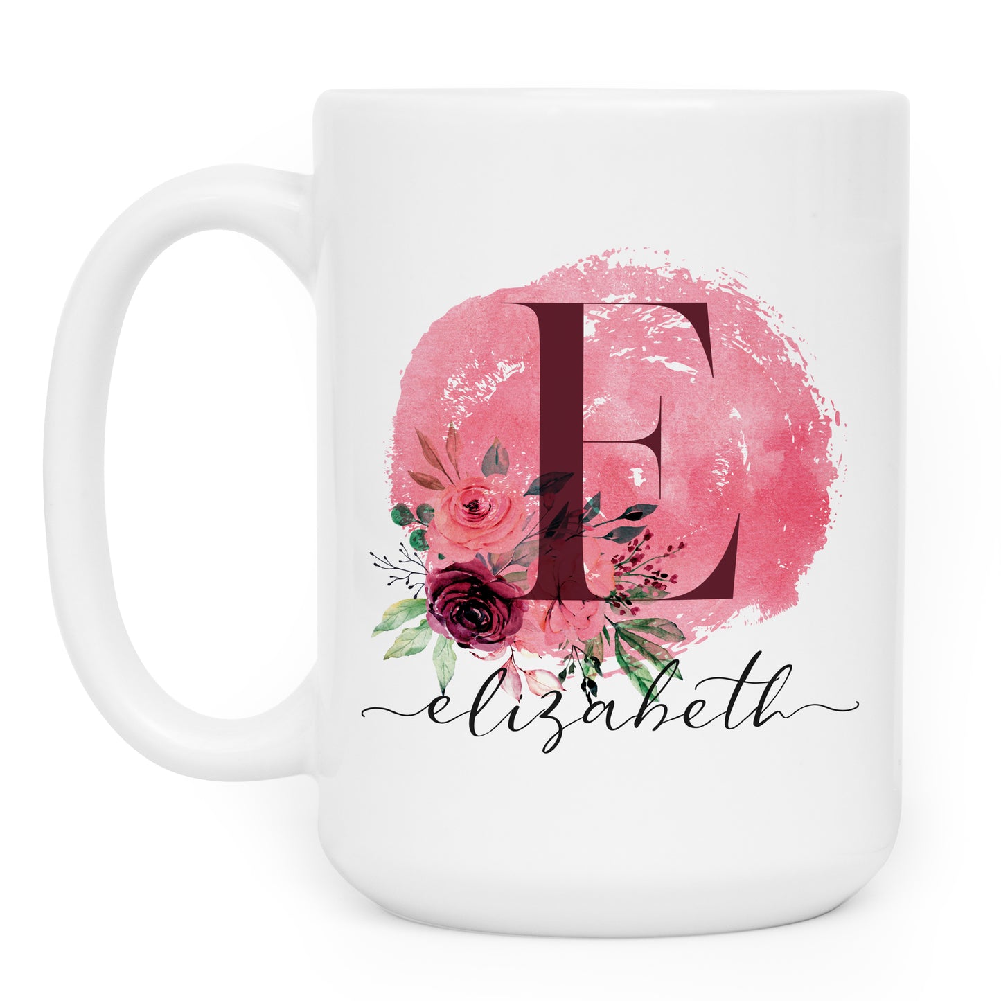 Initial Coffee Mug Design 1 Single
