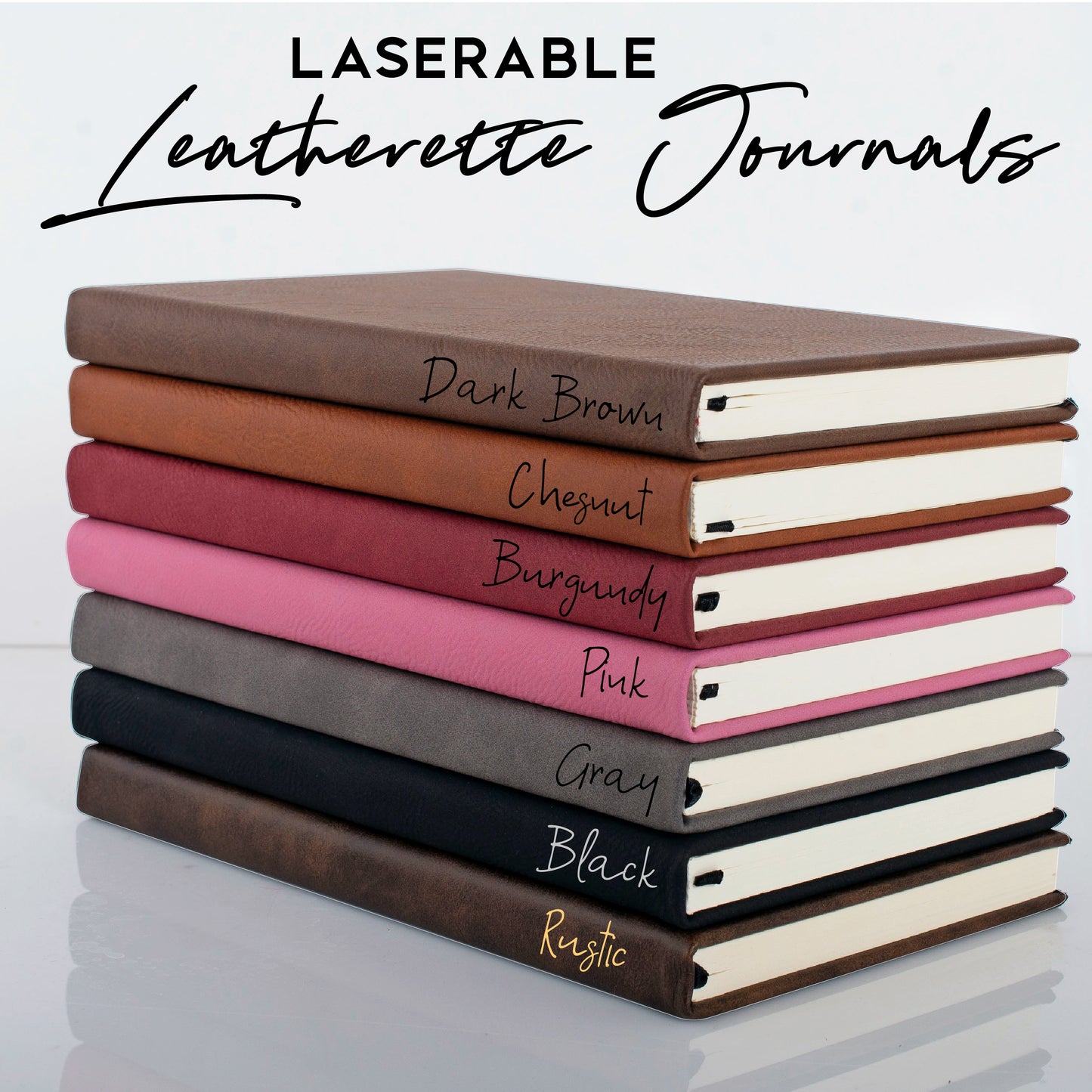 Leatherette Notebook D3