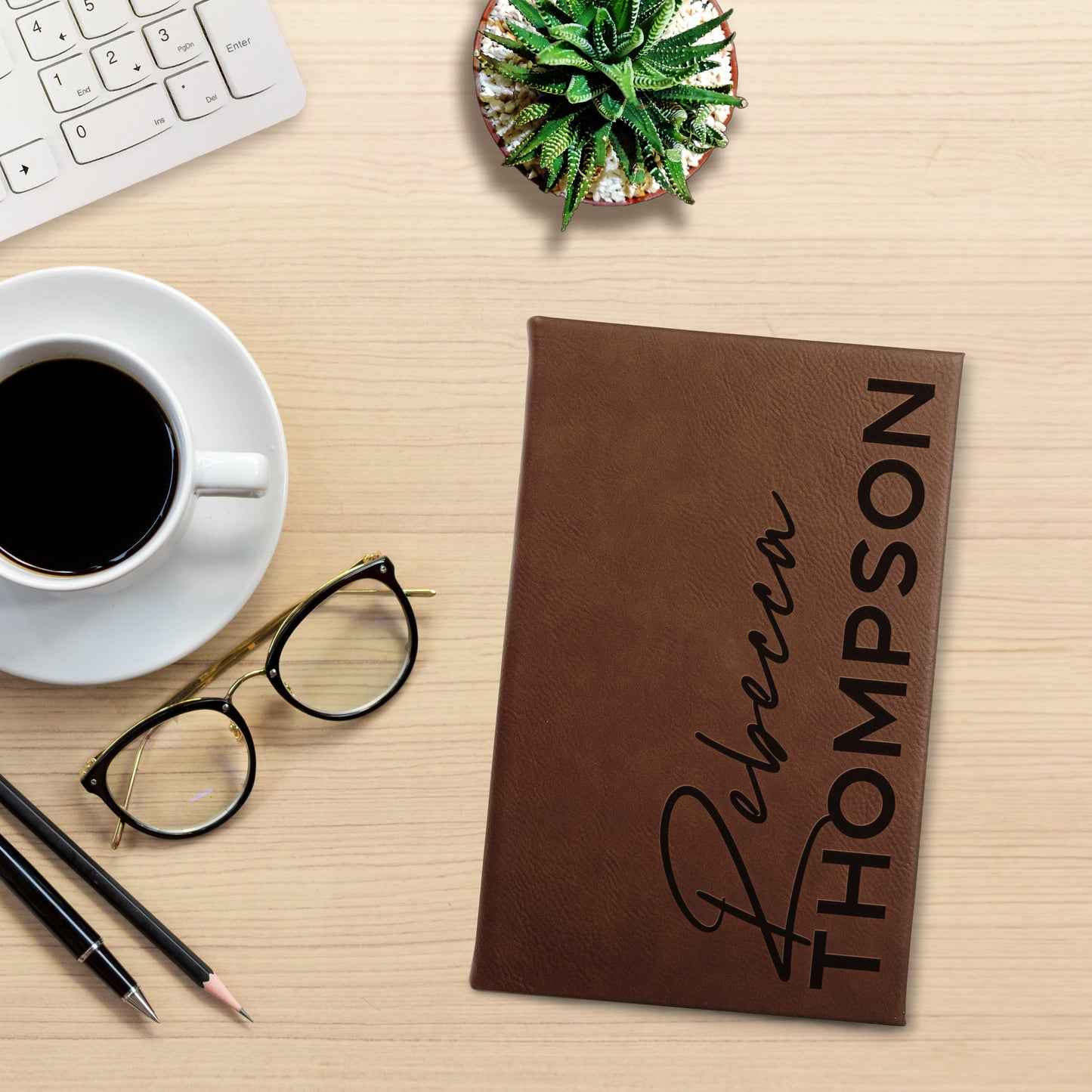 Leatherette Notebook D3