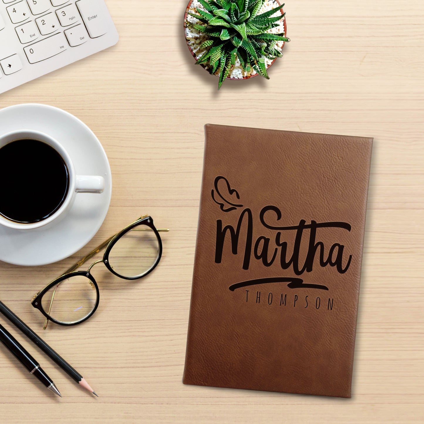 Leatherette Notebook D8
