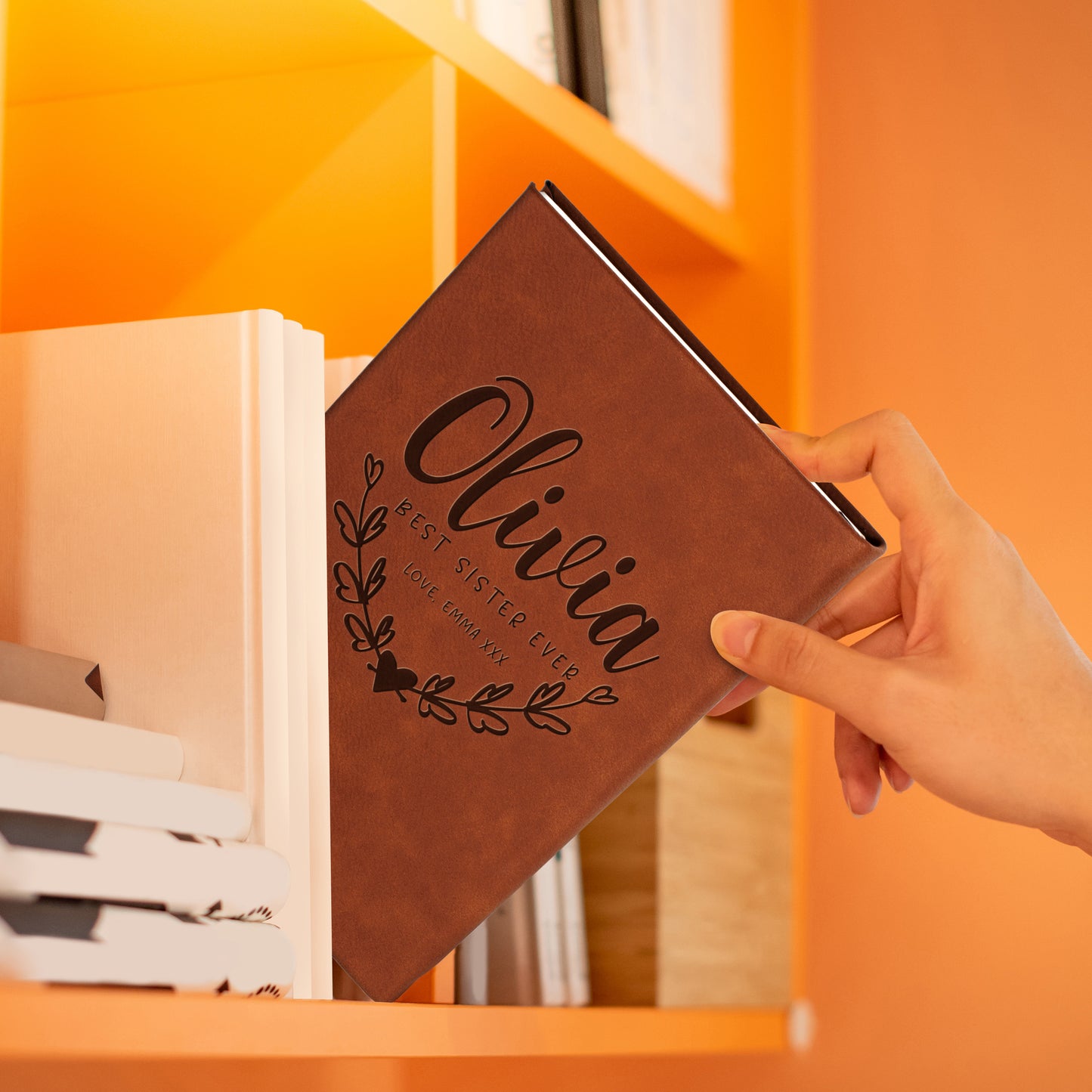 Leatherette Notebook D7