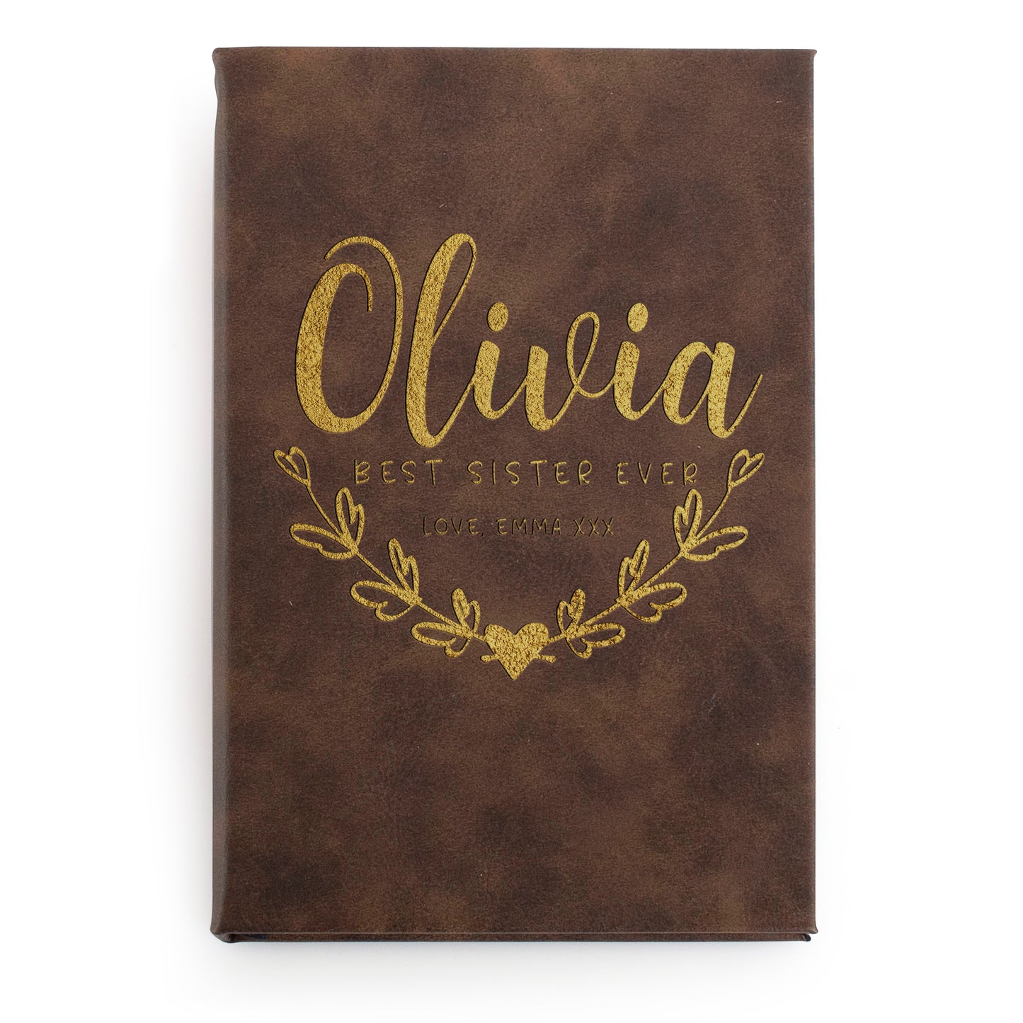 Leatherette Notebook D7