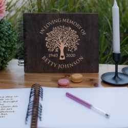 Funeral Guest Book D2