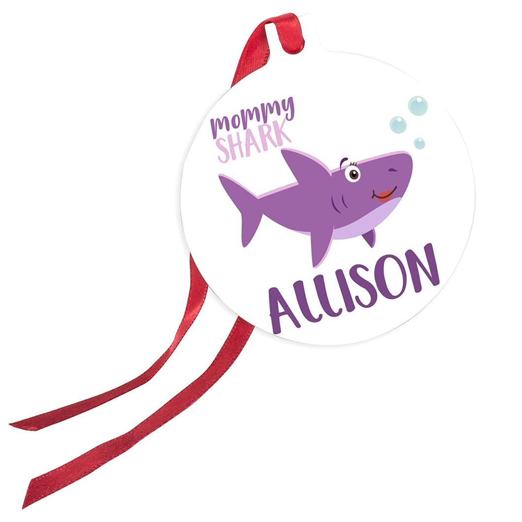 Christmas Ornaments Mommy Shark