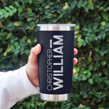 Load image into Gallery viewer, Tumbler 20 oz Black
