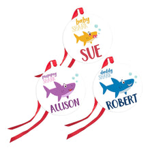 Load image into Gallery viewer, Christmas Ornaments Shark Family of 3
