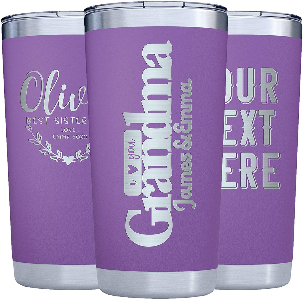 Tumbler 20 oz Purple