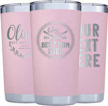 Load image into Gallery viewer, Tumbler 20 oz  Light Pink
