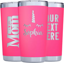 Load image into Gallery viewer, Tumbler 20 oz  Hot Pink