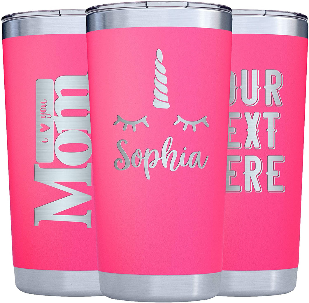 Tumbler 20 oz  Hot Pink
