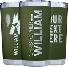 Load image into Gallery viewer, Tumbler 20 oz  Dark Green