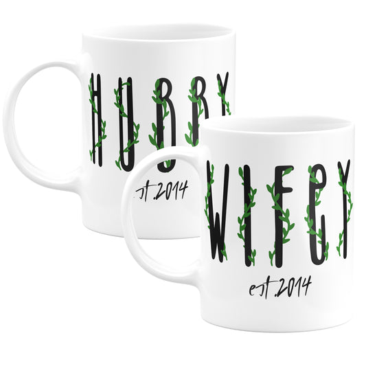 Couple Coffee Mugs Design 07