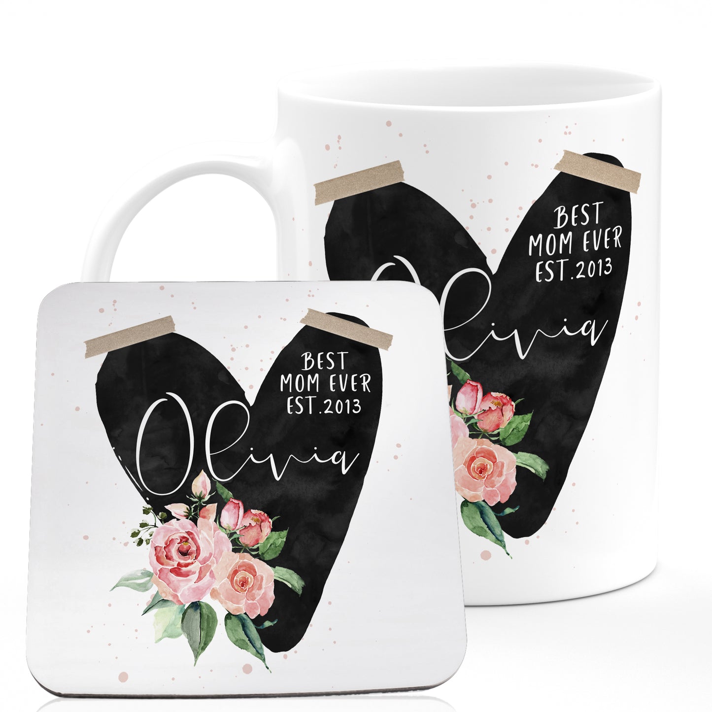 Personalized MOM Coffee Mugs D1