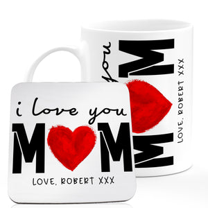 Personalized MOM Coffee Mugs D4