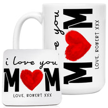 Load image into Gallery viewer, Personalized MOM Coffee Mugs D4