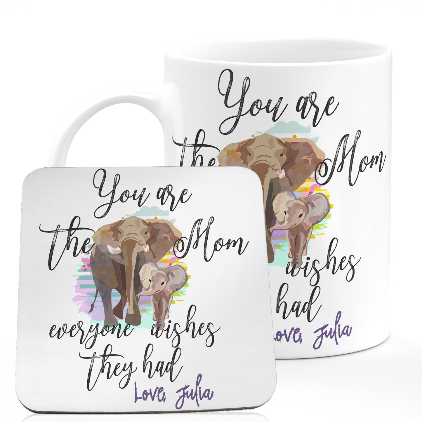 Personalized MOM Coffee Mugs D6