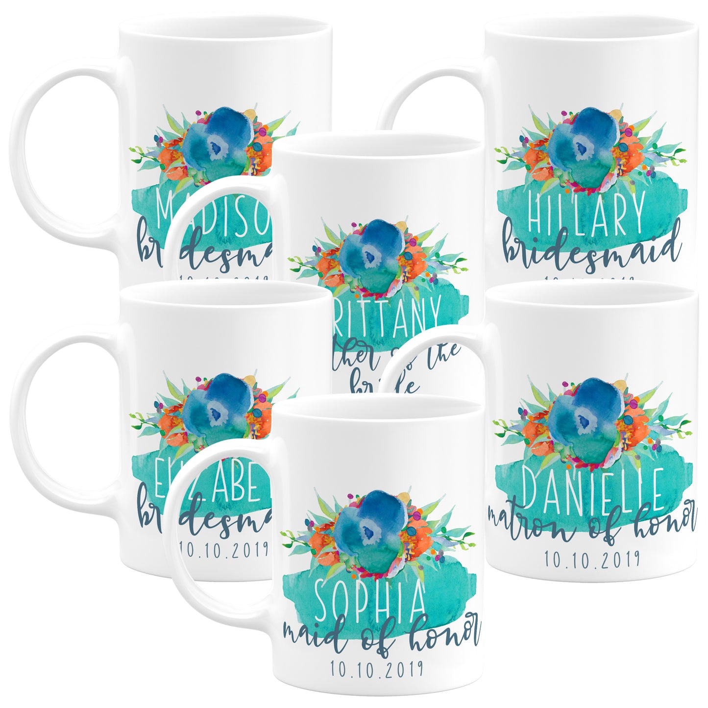 Bridal Mugs D8