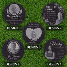 Load image into Gallery viewer, Personalized In Loving Memory Memorial Stone Garden Yard Indoor Outdoor Gift Loved Ones Mother Father Husband Son Mom Baby Engraved Plaque