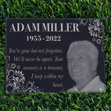 Load image into Gallery viewer, Personalized In Loving Memory Memorial Stone Garden Yard Indoor Outdoor Gift Loved Ones Mother Father Husband Son Mom Baby Engraved Plaque
