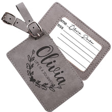 Load image into Gallery viewer, Luggage Tags Design 1