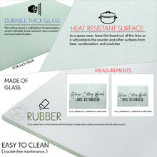 Load image into Gallery viewer, Glass Cutting Board  Rectangular Design 3