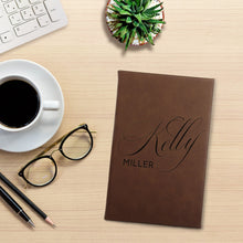 Load image into Gallery viewer, Leatherette Notebook  D1