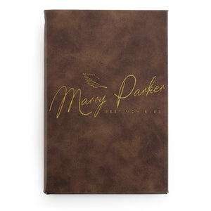 Leatherette Notebook  D5