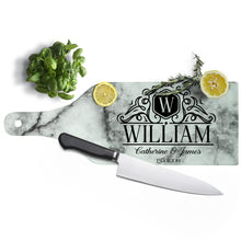 Load image into Gallery viewer, Cheese Glass Cutting Board Varius