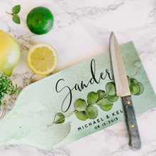 Load image into Gallery viewer, Cheese Glass Cutting Board Varius